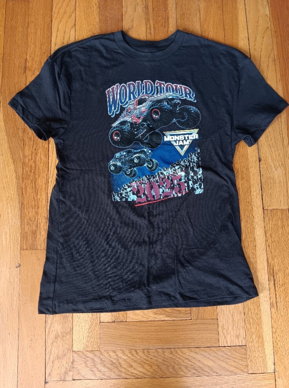 Monster Jam World Finals Black Graphic Tee